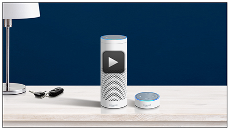 Image of Amazon Alexa device for Voice Bill Pay